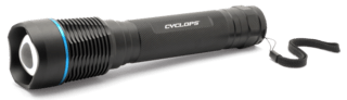 Cyclops Brontes 2000 lumen Flashlight features a water resistant construction